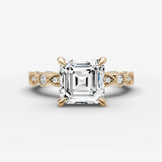 Vintage Pave - Asscher