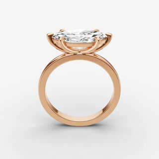 East West Solitaire - Marquise