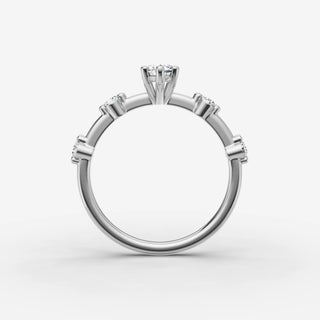 Dainty Pave - Marquise