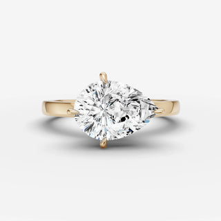 East West Solitaire - Pear