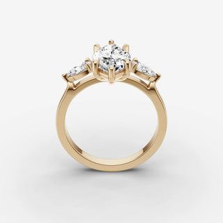 Three stone - Marquise