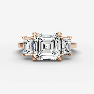 Three Stone - Asscher