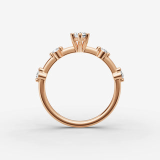 Dainty Pave - Marquise