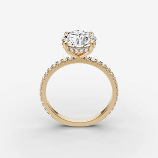 Hidden Halo & Pave - Round