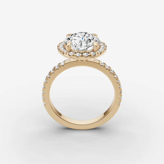 Halo & Pave - Round