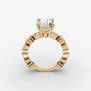 Vintage Pave - Oval