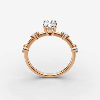 Dainty Pave - Oval