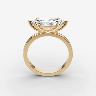 East West Solitaire - Marquise