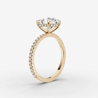 Hidden Halo & Pave - Round