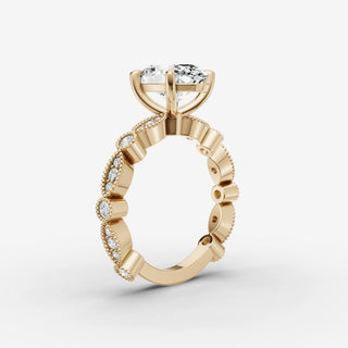 Vintage Pave - Oval