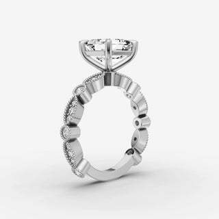 Vintage Pave - Asscher