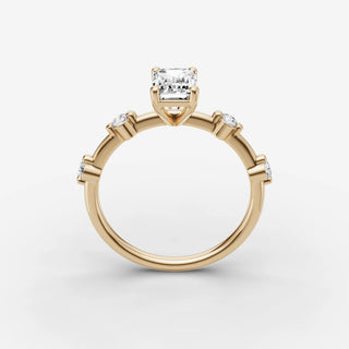 Dainty Pave - Emerald