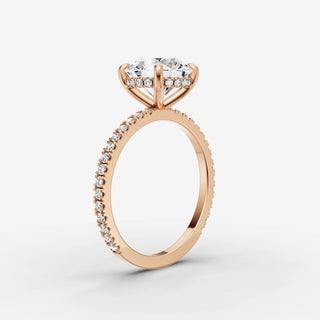 Hidden Halo & Pave - Round