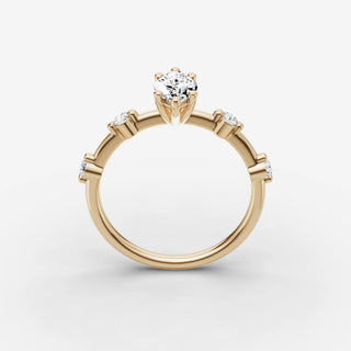 Dainty Pave - Marquise