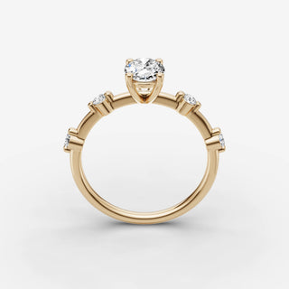 Dainty Pave - Oval