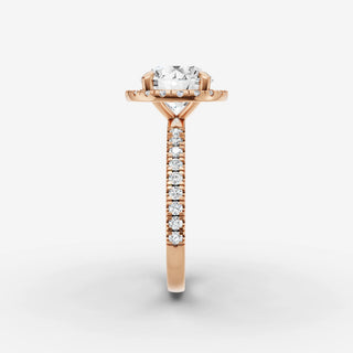 Halo & Pave - Round