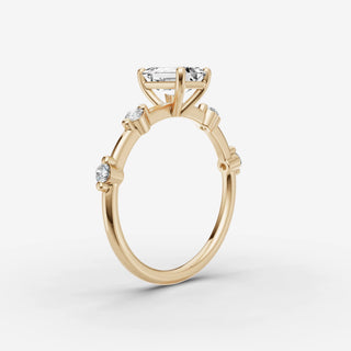 Dainty Pave - Emerald