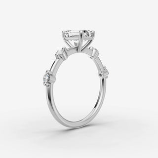 Dainty Pave - Emerald