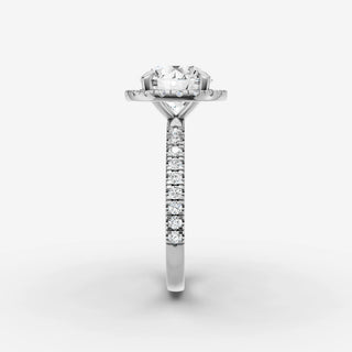 Halo & Pave - Round