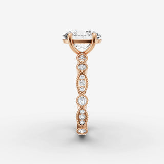 Vintage Pave - Oval