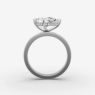 East West Solitaire - Pear