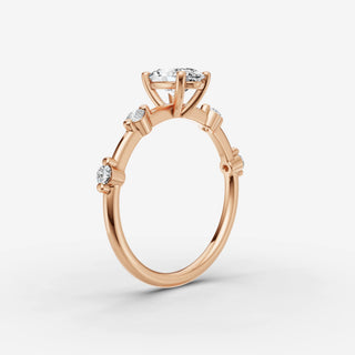 Dainty Pave - Oval