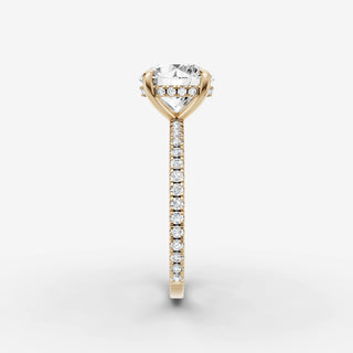 Hidden Halo & Pave - Round