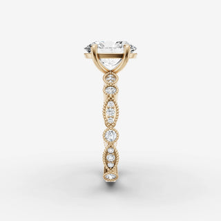Vintage Pave - Oval