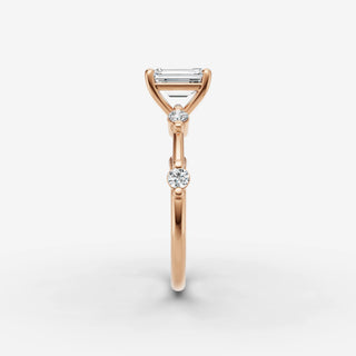 Dainty Pave - Emerald