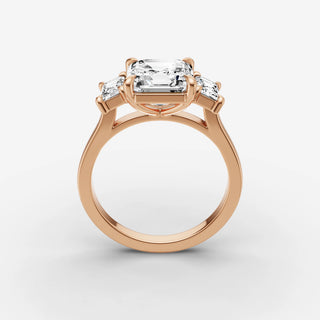 Three Stone - Asscher