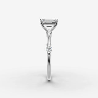 Dainty Pave - Emerald