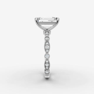 Vintage Pave - Emerald