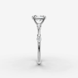Dainty Pave - Oval