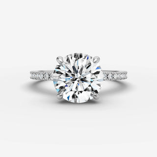 Hidden Halo & Pave - Round