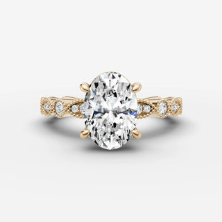 Vintage Pave - Oval