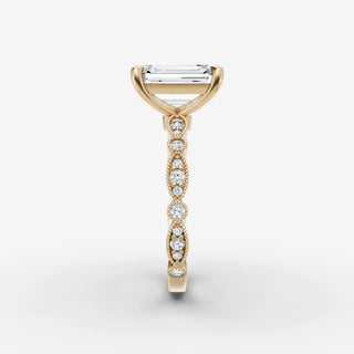Vintage Pave - Emerald