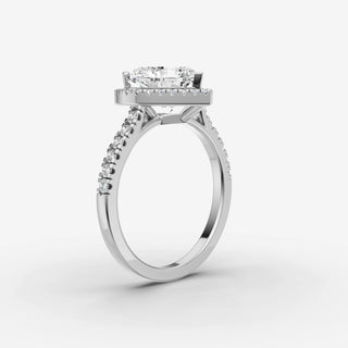Halo & Pave - Heart