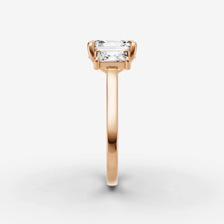 Three Stone - Asscher