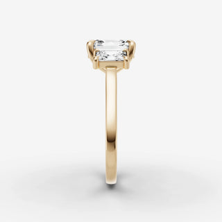 Three Stone - Asscher