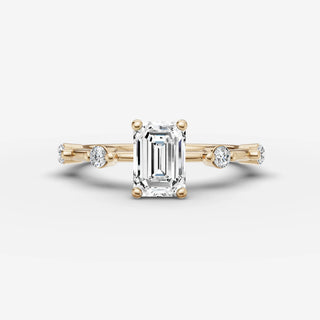Dainty Pave - Emerald