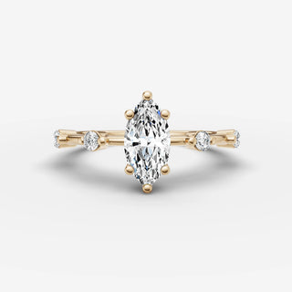 Dainty Pave - Marquise
