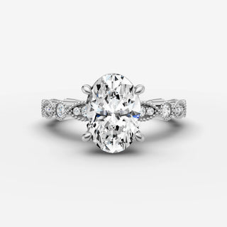 Vintage Pave - Oval