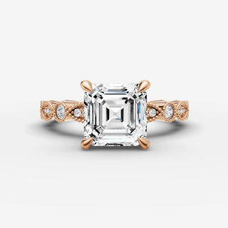 Vintage Pave - Asscher