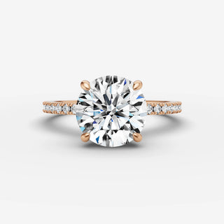 Hidden Halo & Pave - Round
