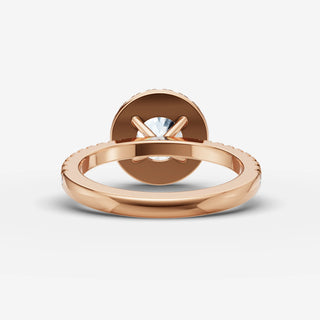 Halo & Pave - Round
