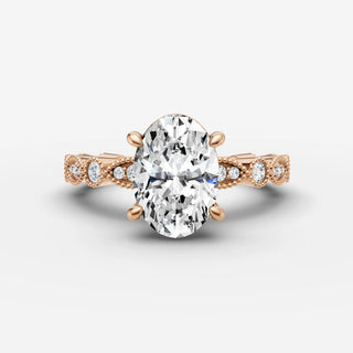 Vintage Pave - Oval