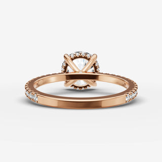 Hidden Halo & Pave - Round