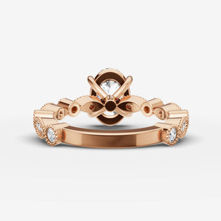 Vintage Pave - Oval