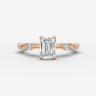 Dainty Pave - Emerald
