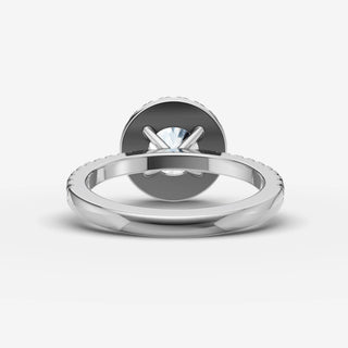Halo & Pave - Round